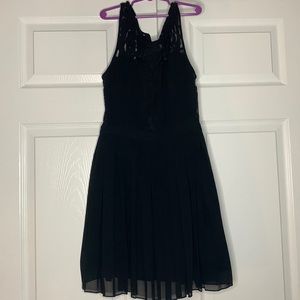 Black lace dress